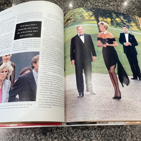 Princess Diana Tribute Hardcover Coffee Table Book - Picture 2 of 4